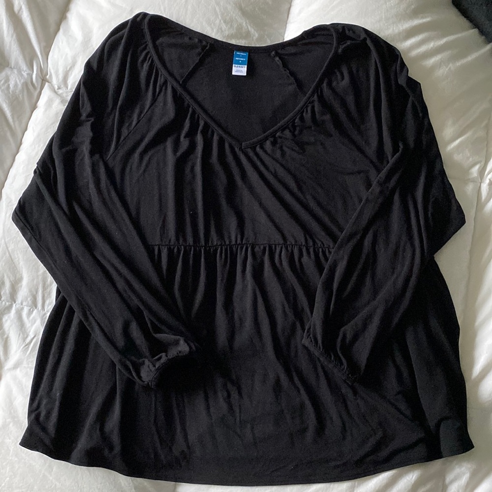 Maternity Jersey-knit waist defined top
